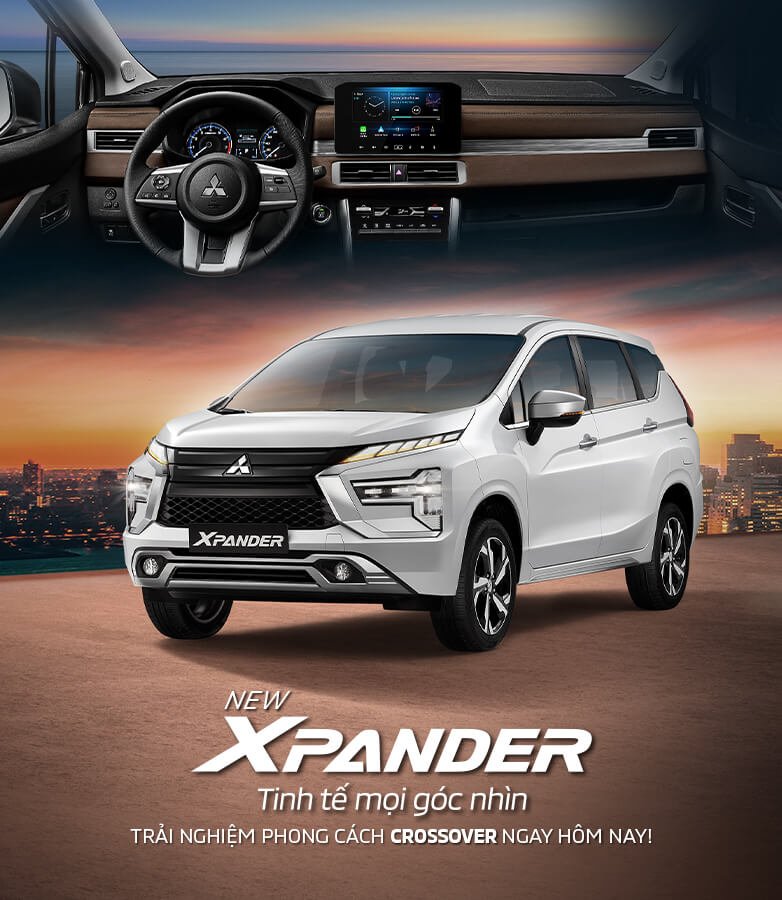 Mitsubishi Xpander 2022 – Mẫu Xe 7 Chỗ Phong Cách Crossover Tinh Tế Mọi Góc Nhìn